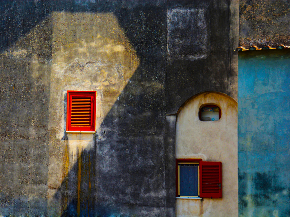 Urban texture - Amalfi coast Italy von Arnon Orbach