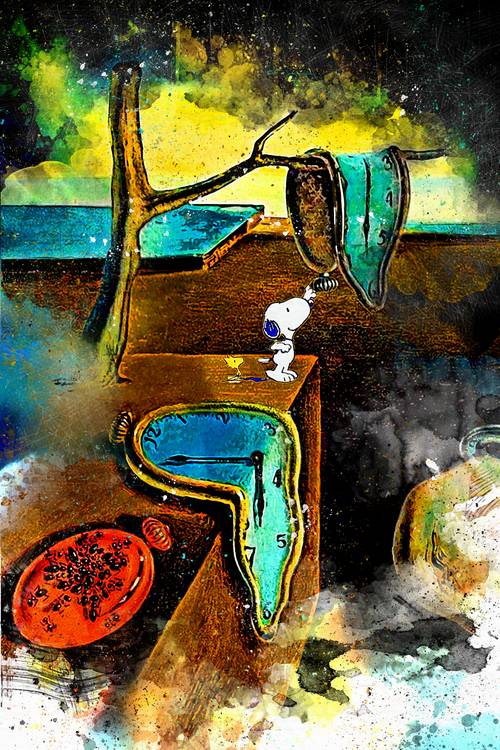 Salvador Dalí, La Persistance De La Mémoire  von Benny Arte