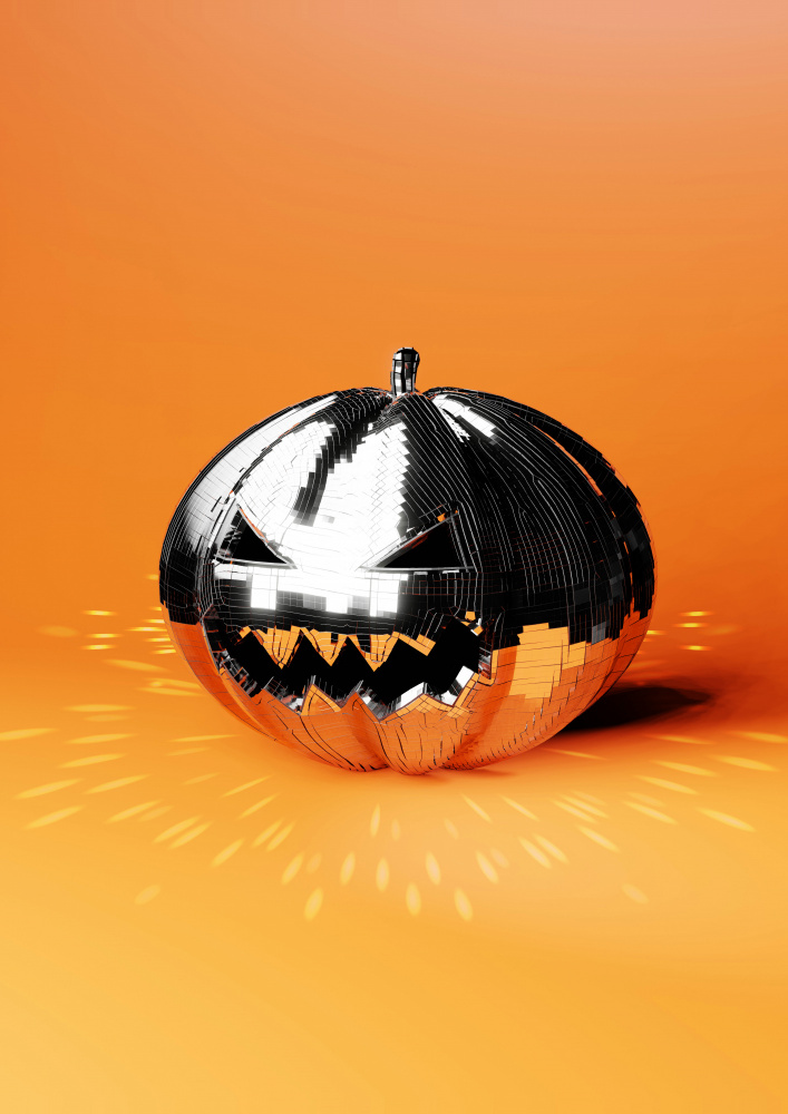 Disco Pumpkin von Artem Pozdniakov