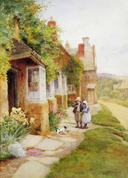 Broadway - The Puppy von Arthur Claude Strachan