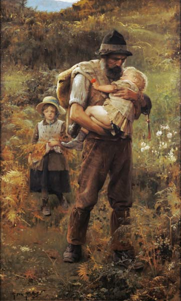 A Heavy Burden von Arthur Hacker