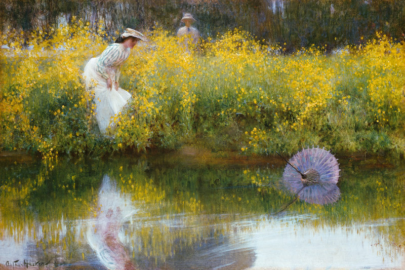Lost Parasol von Arthur Hacker