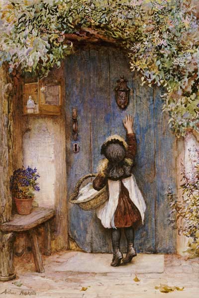 Kleine Besucherin von Arthur Hopkins