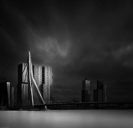 The Erasmus bridge Rotterdam the Netherlands