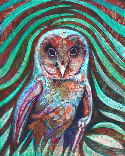 Owl Heart by Elizabeth DAngelo