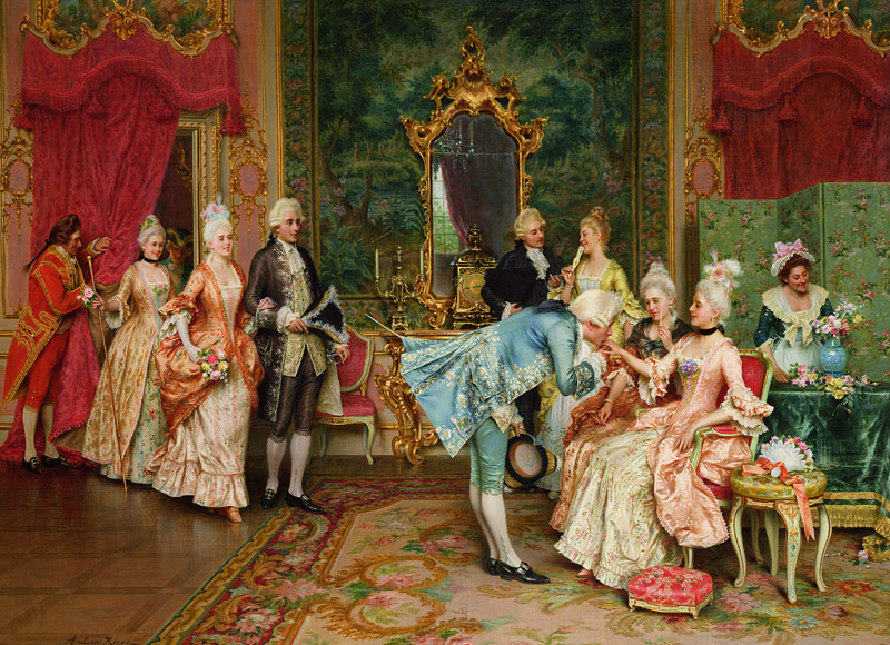 Der Empfang von Arturo Ricci