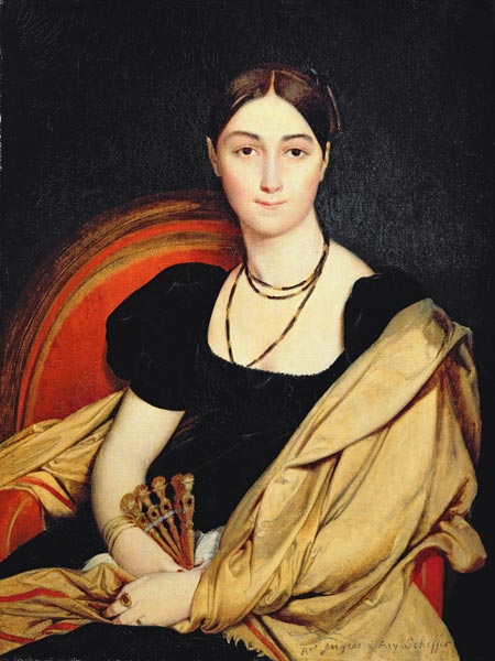 Madame Devaucay nach Jean Auguste Dominique Ingres von Ary Scheffer