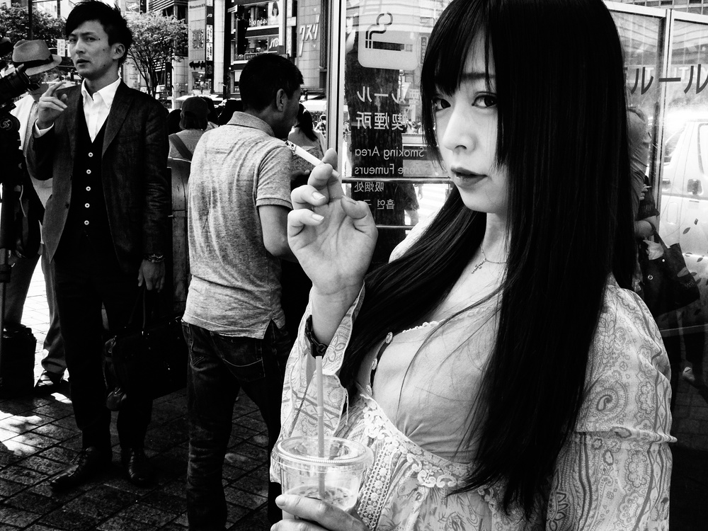 Shibuya Street - TOKYO 2016 von Ash Shinya Kawaoto