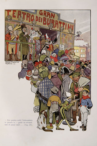 Illustration from Pinocchio von Attilio Mussino