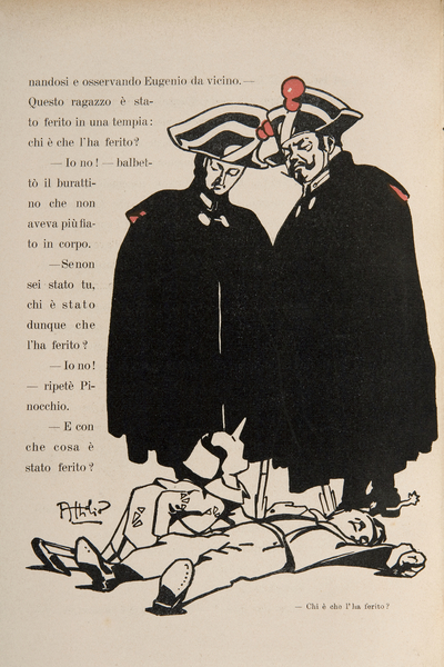 Illustration from Pinocchio von Attilio Mussino