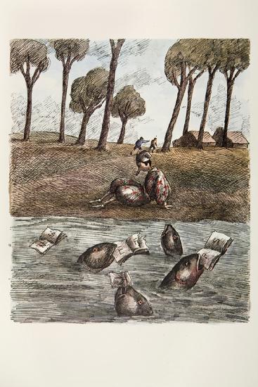 Illustration from Pinocchio by Carlo Collodi