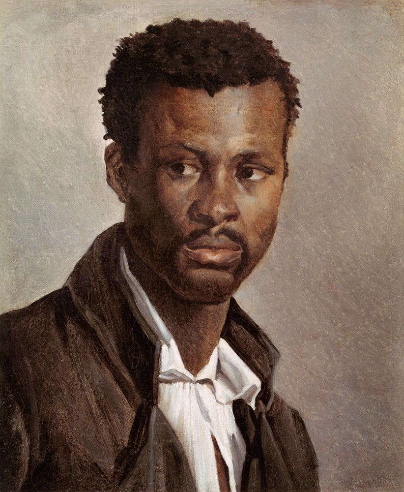 A Negro, 1823-24 von (attr. to) Theodore Gericault