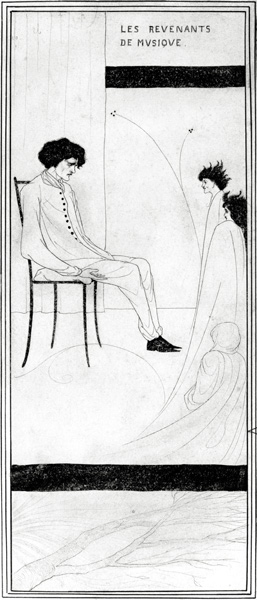 Les Revenants de musique von Aubrey Vincent Beardsley