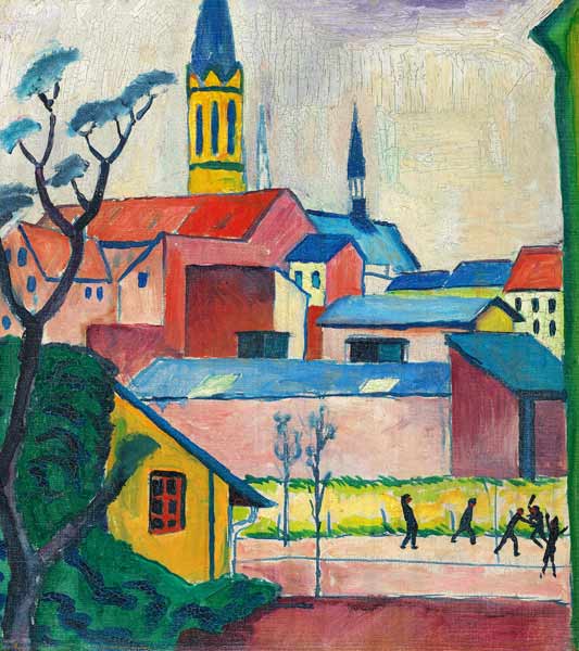 Marienkirche von August Macke