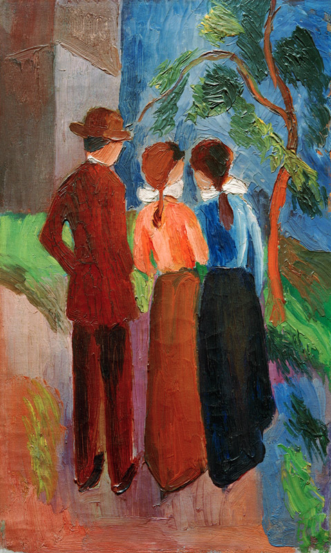 The Walk von August Macke