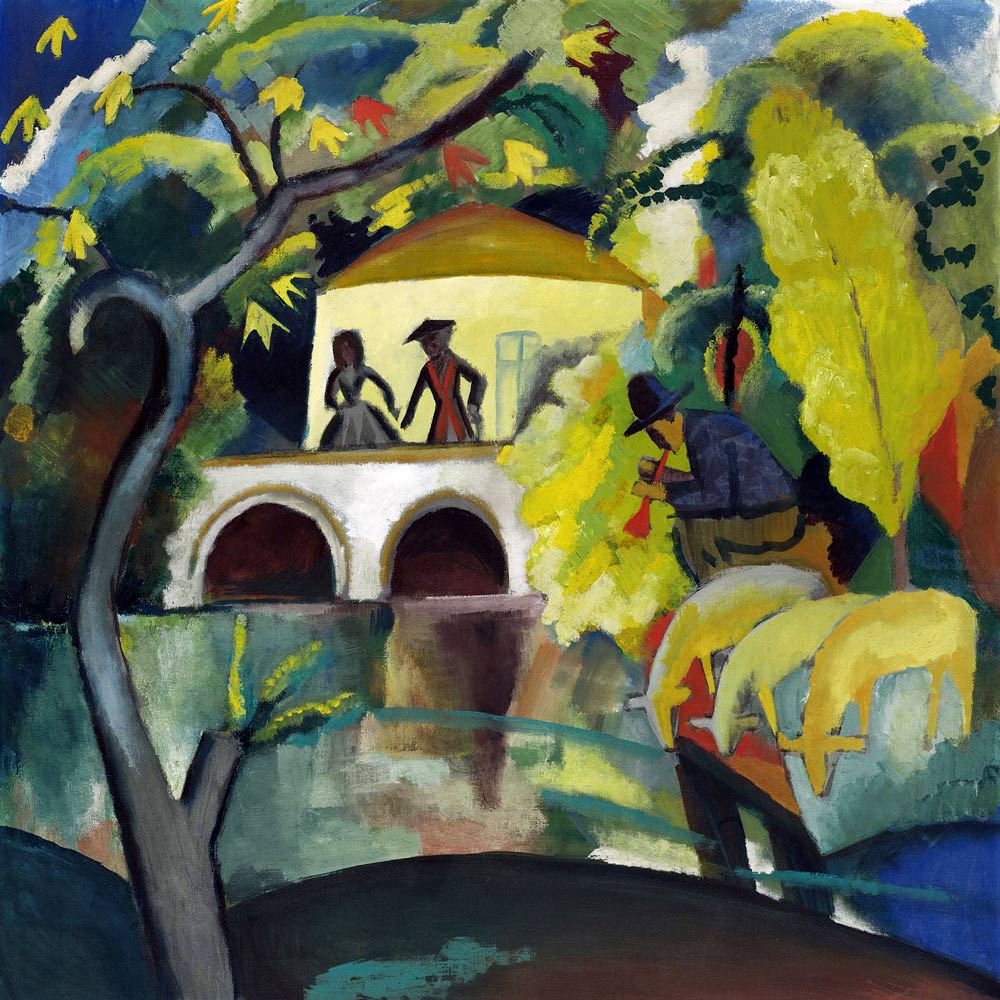 Rokoko von August Macke