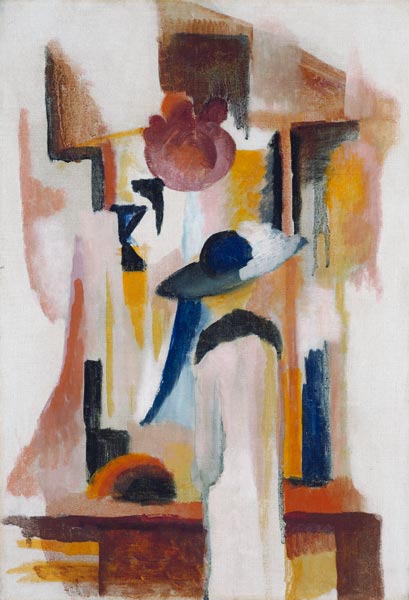 Study Of A Bright Shop Window von August Macke