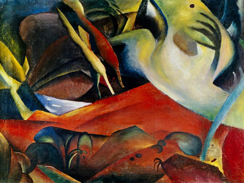 The Storm von August Macke