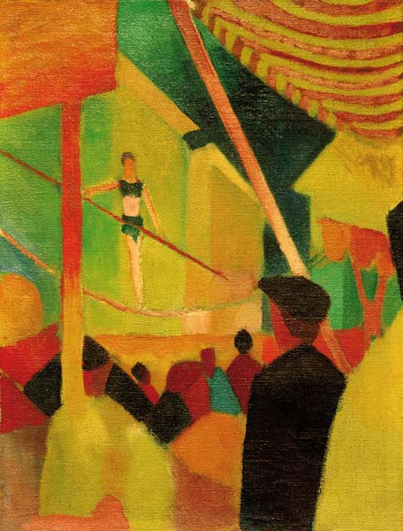 Seiltänzerin von August Macke