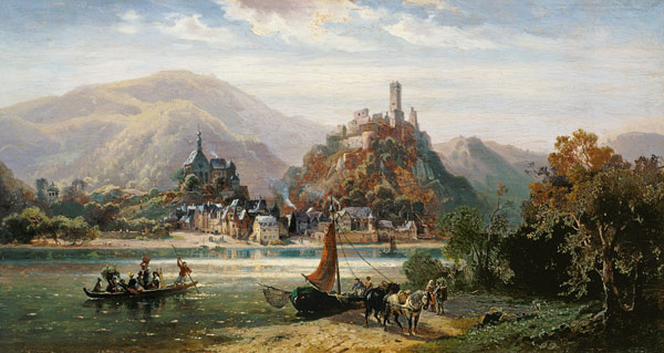Beilstein an der Mosel von August von Wille