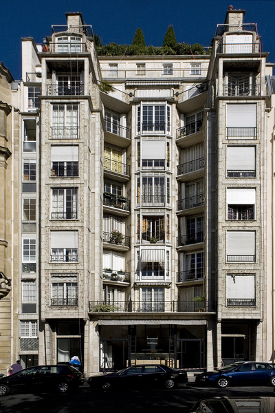 Facade of a residential property, 1903-04 von Auguste Perret