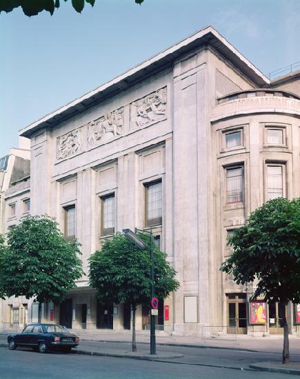 Theatre des Champs-Elysees (photo taken 1970)