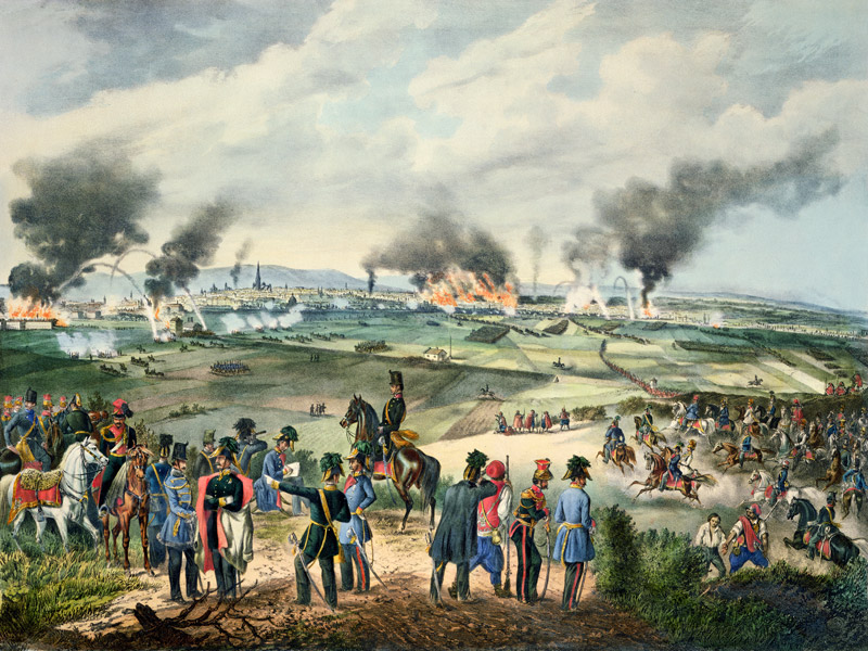 Siege of Vienna, 28th October 1848 von Austrian School