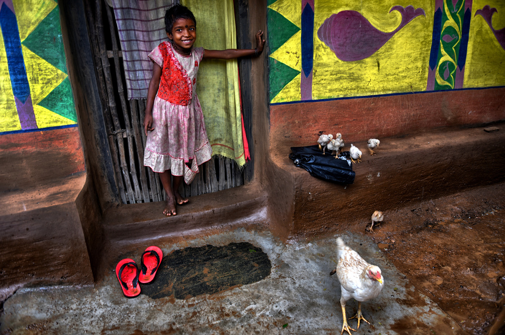 Colourful House von Avishek Das