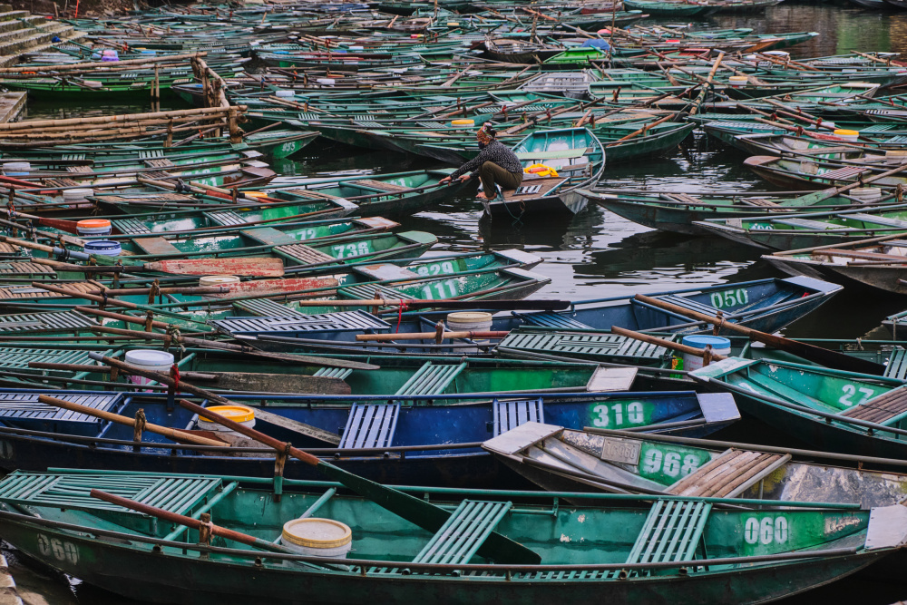 boats mooring von Avital Hershkovitz