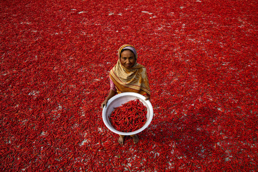 Red chilli worker von Azim Khan Ronnie