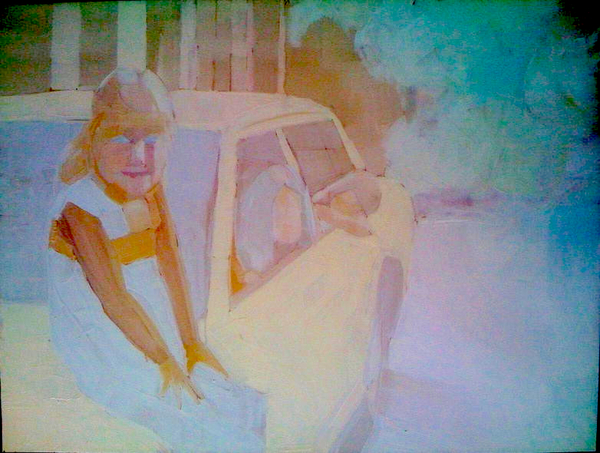 Car 1 von Barbara Hoogeweegen