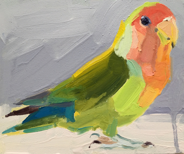 Lovebird von Barbara Hoogeweegen