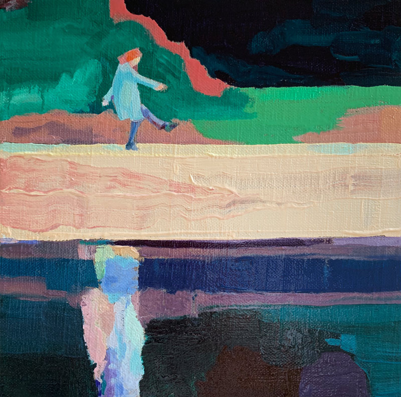 Crossing von Barbara Hoogeweegen