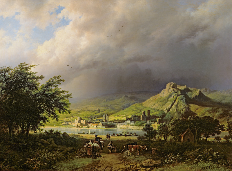A Coming Storm von Barend Cornelisz. Koekkoek