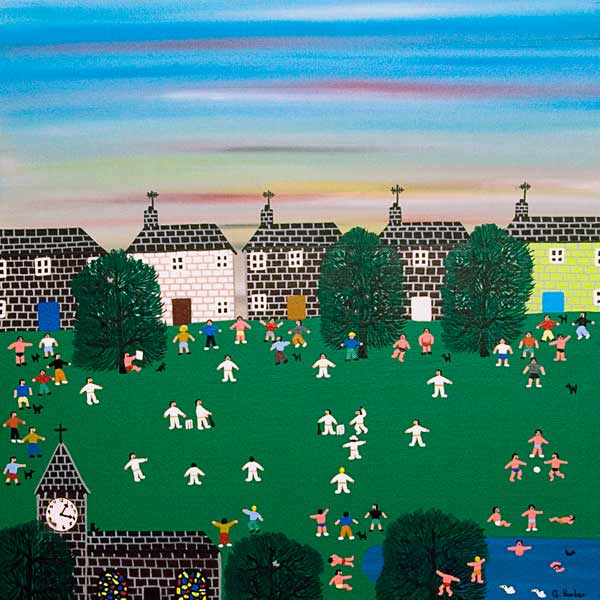 Sunday Cricket Match von Gordon Barker