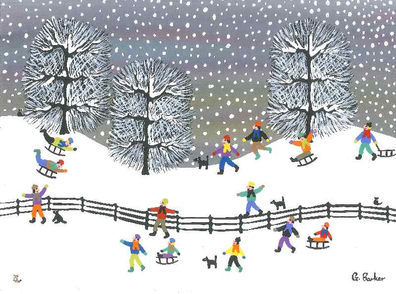 Let it snow von Gordon Barker