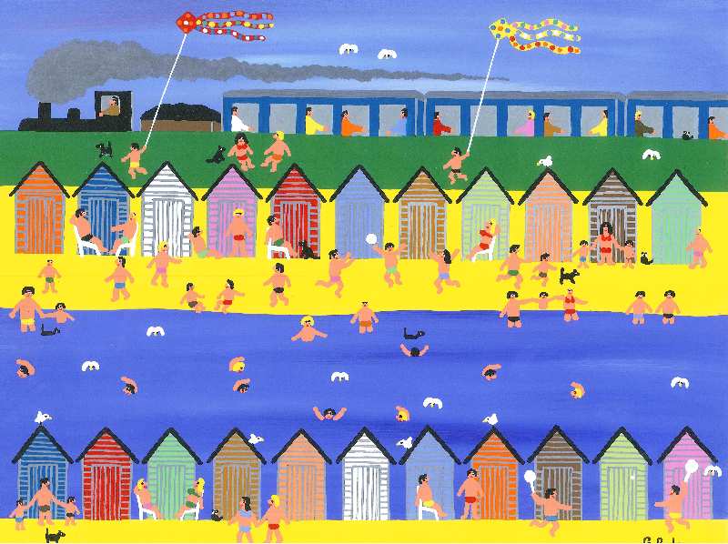 Wonderful seaside holiday von Gordon Barker