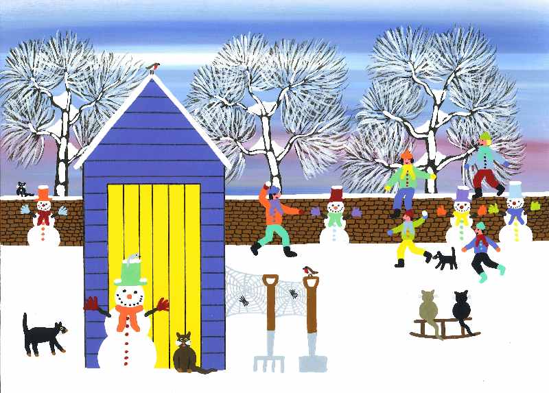 Fun in the snow von Gordon Barker