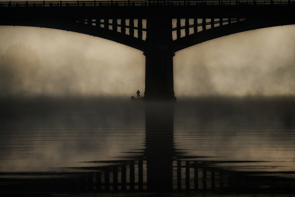 Bridge over trouble water #1 von Barré Thierry