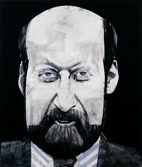 Portrait of Clement Freud, illustration for The Media Mob von Barry  Fantoni