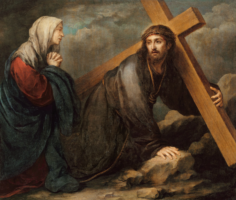 Christ at Calvary von Bartolomé Esteban Perez Murillo