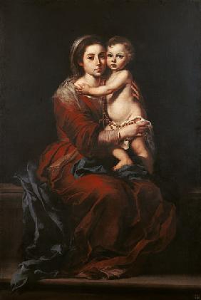 Madonna mit dem Rosenkranz