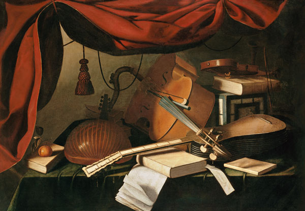 Musical Still Life von Bartolomeo Bettera