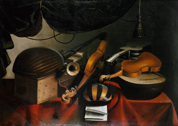 Musical Still Life von Bartolomeo Bettera