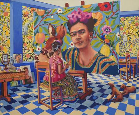 Frida malt Frida - Beate Blankenhorn
