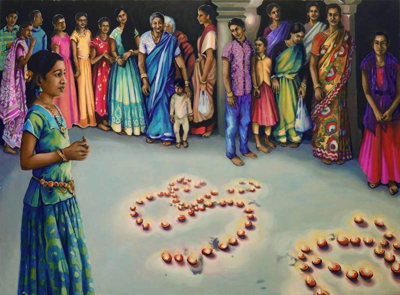 Vollmondzeremonie im Tempel von Beate Blankenhorn