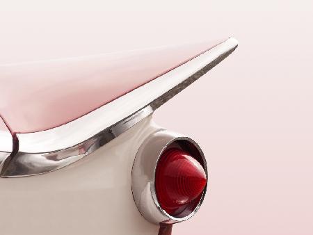 US classic car 1959 Electra tail fin abstract