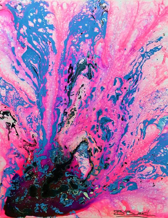 Matériologe Rose et Bleu von Béatrice Burel