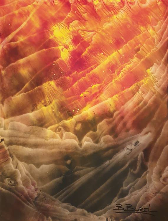 Soleil Levant 1 von Béatrice Burel