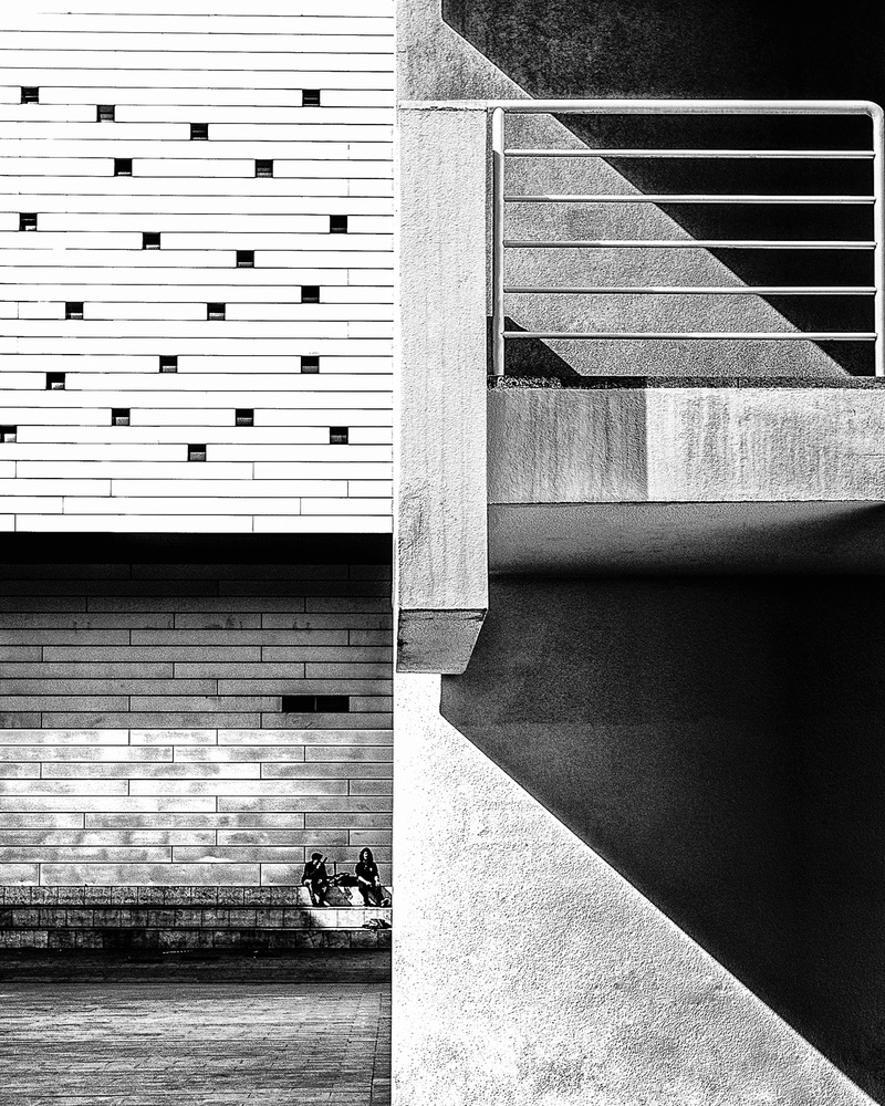 Around MACBA von Bego Amare